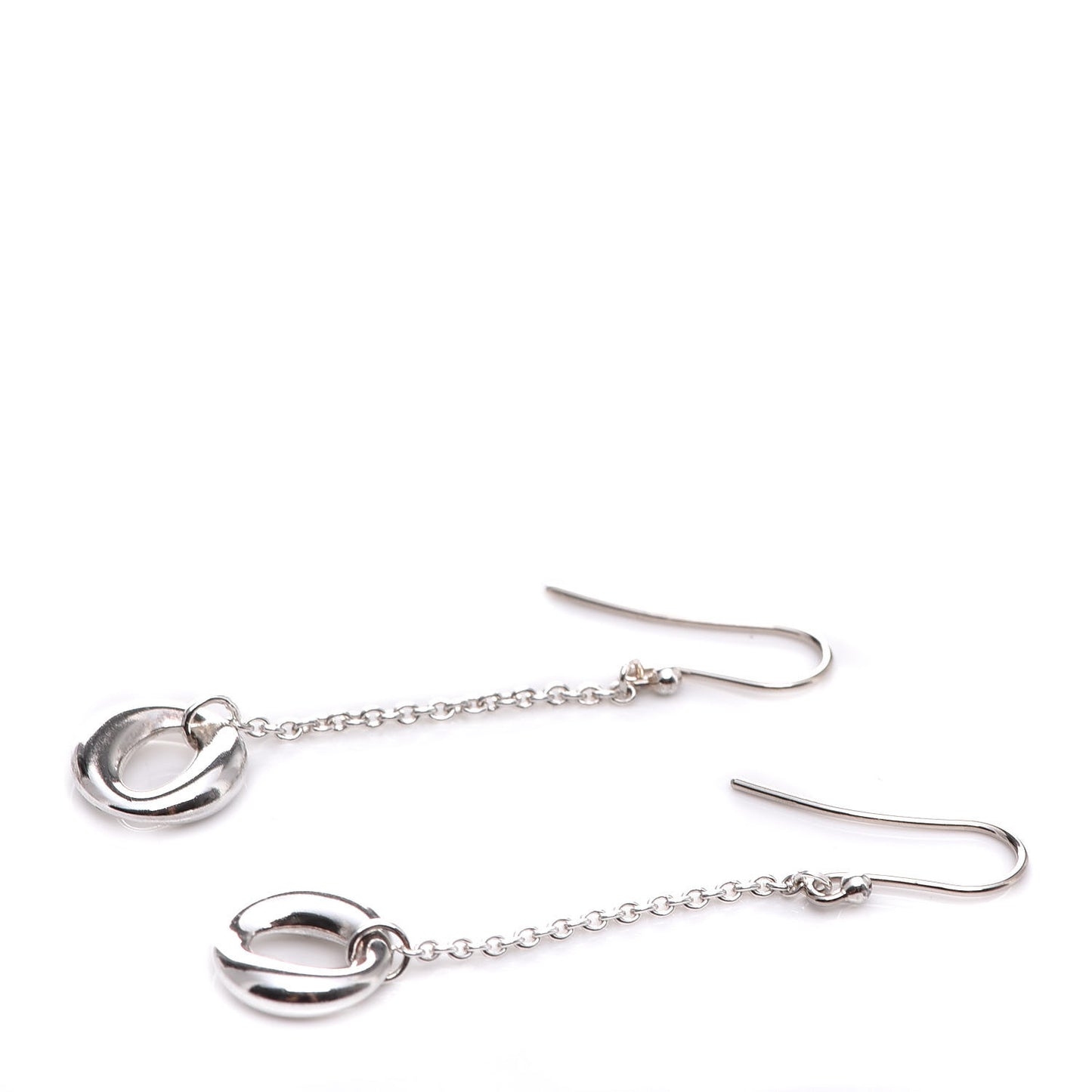 Sterling Silver Elsa Peretti Sevillana Drop Earrings