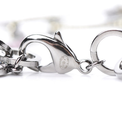 Chanel Ruthenium Crystal CC Star Moon Star Necklace 4 of 5