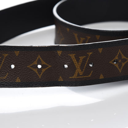 Louis Vuitton Mens Monogram Macassar Reverso 40mm Belt 95 38 4 of 7