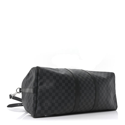 Louis Vuitton Damier Graphite Keepall Bandouliere 55 3 of 8
