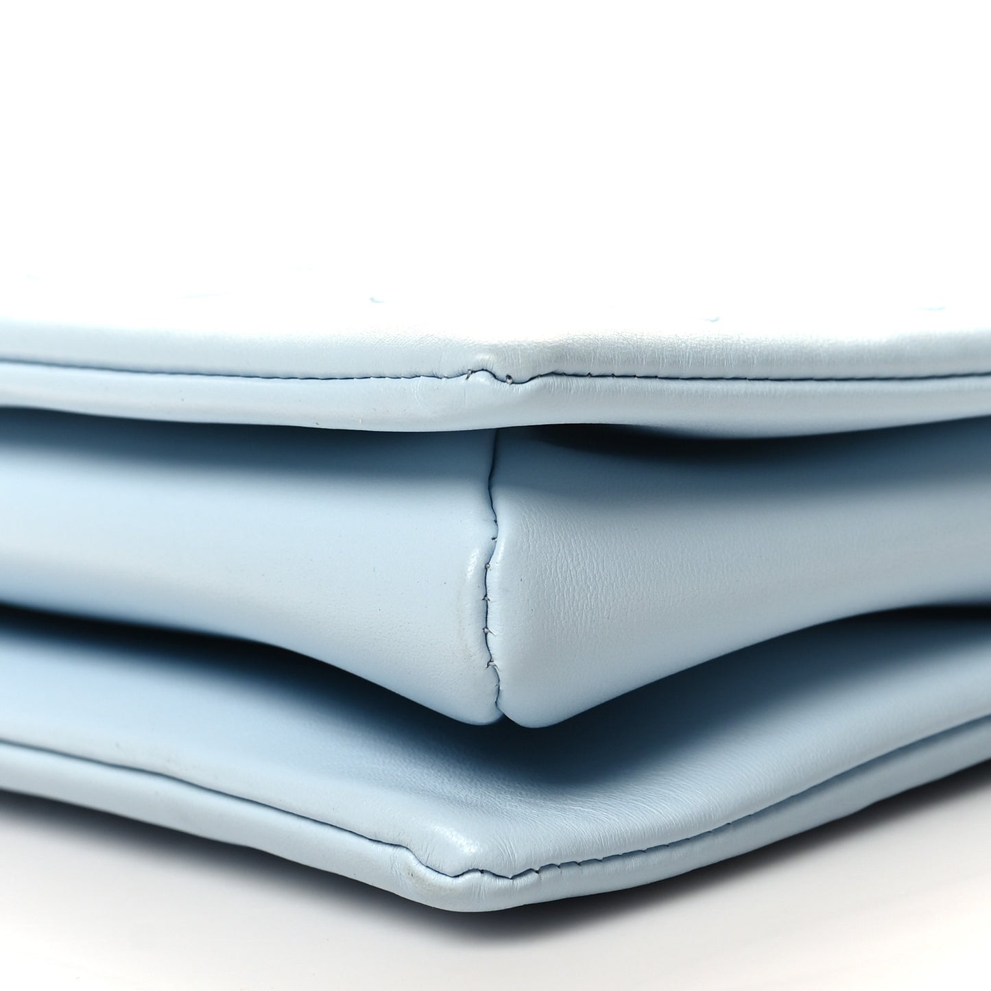 Lambskin Embossed Monogram Coussin PM Bleu