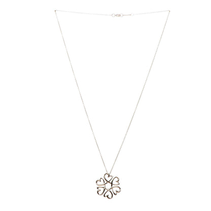 Tiffany 18K Yellow Gold Paloma Picasso Loving Hearts Pendant Necklace 3 of 6