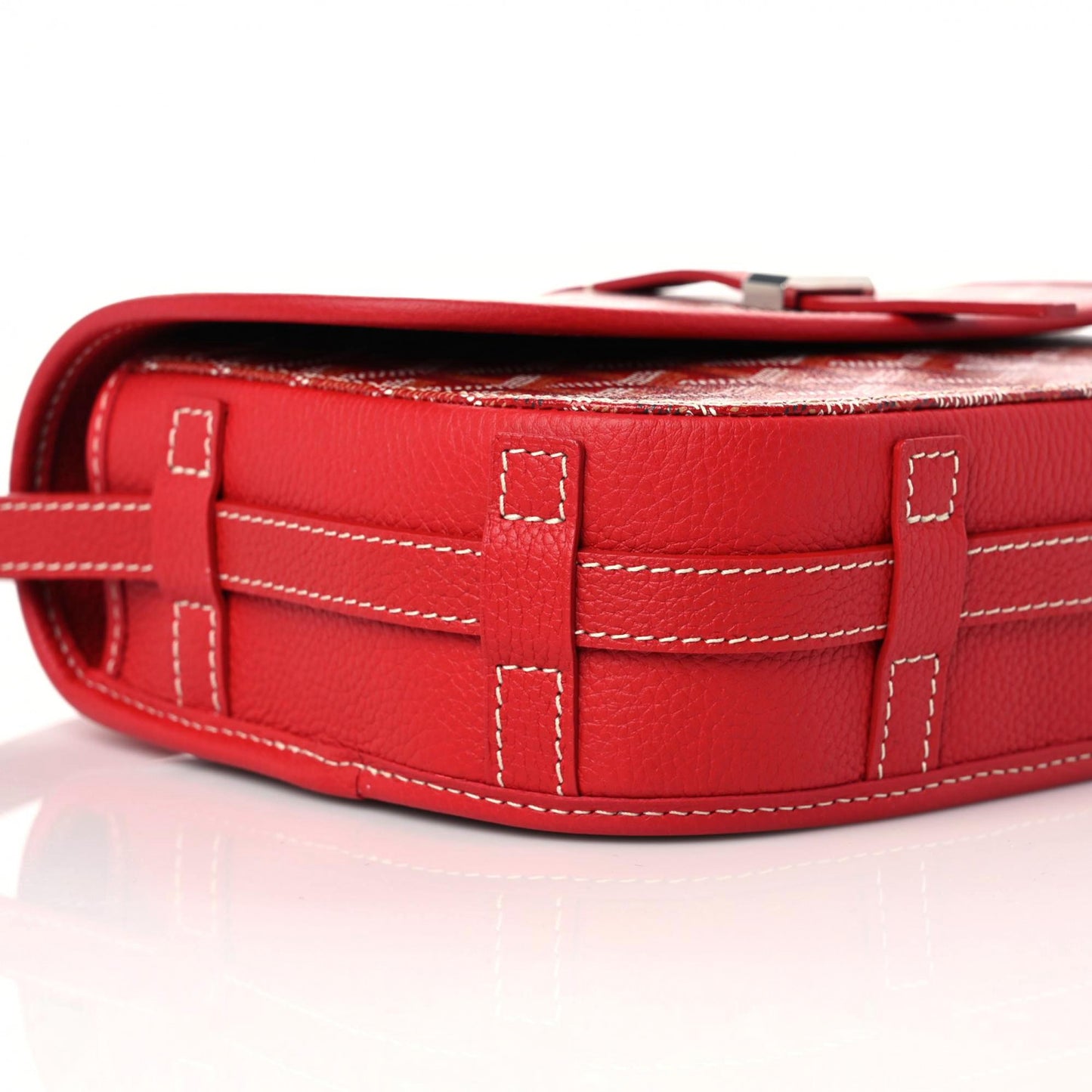 Goyardine Belvedere II PM Messenger Bag Red