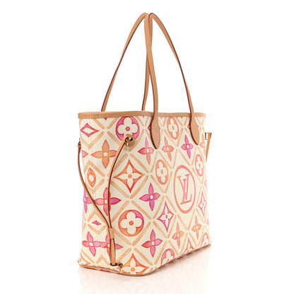Louis Vuitton Monogram Giant By The Pool 2.0 Neverfull MM Coral 4 of 10