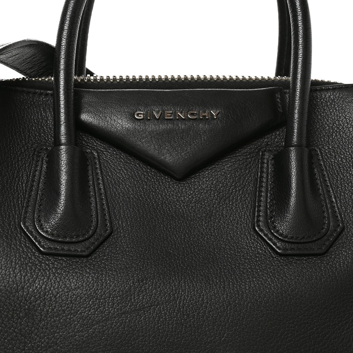Sugar Goatskin Small Antigona Black