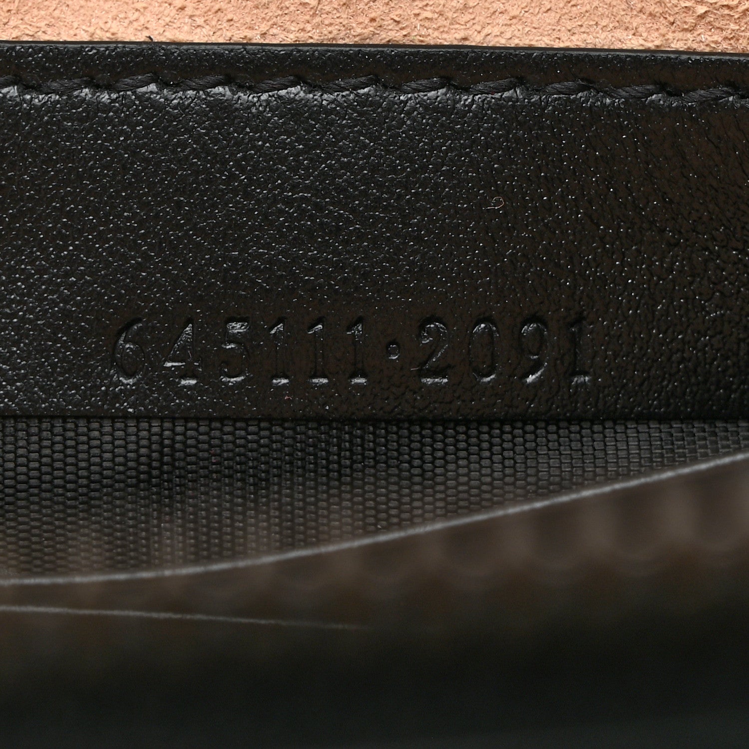 Gucci Calfskin Matelasse GG Marmont Wristlet Black 7 of 8