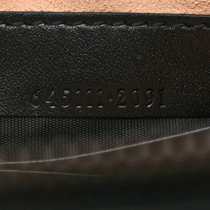 Gucci Calfskin Matelasse GG Marmont Wristlet Black 7 of 8