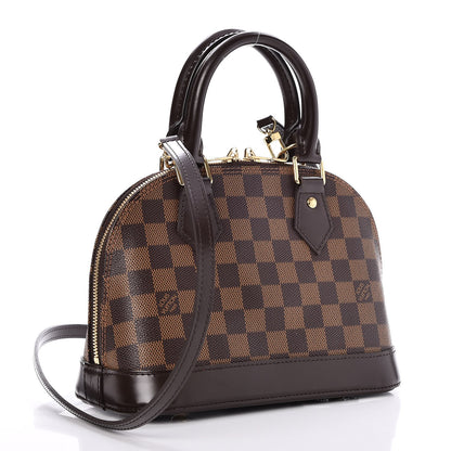 Louis Vuitton Damier Ebene Alma BB 3 of 8