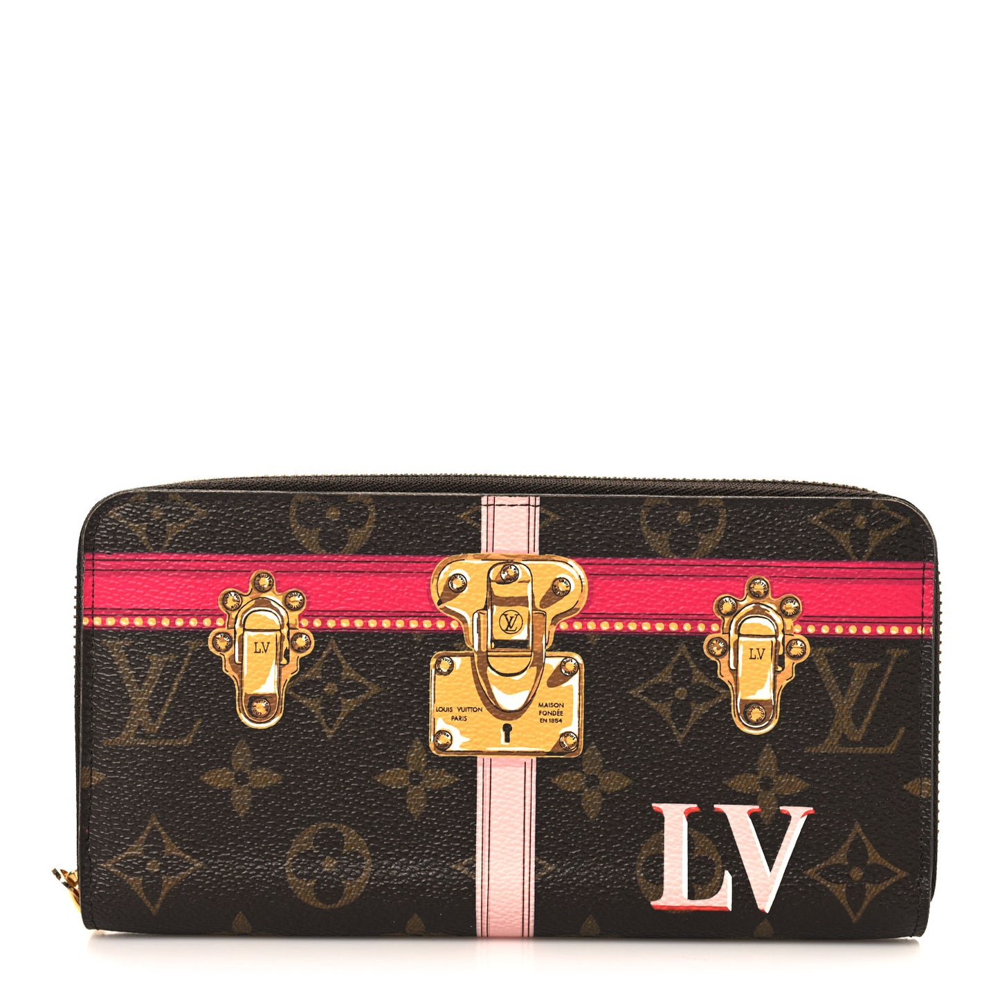 Monogram Summer Trunks Zippy Wallet