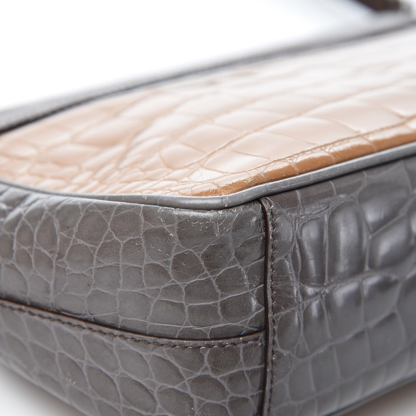 Crocodile Shoulder Bag Multicolor
