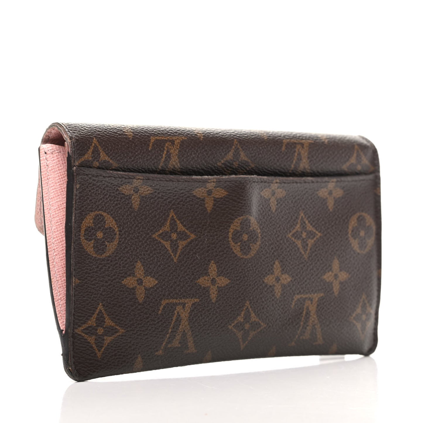 Monogram Jeanne Wallet Rose Ballerine
