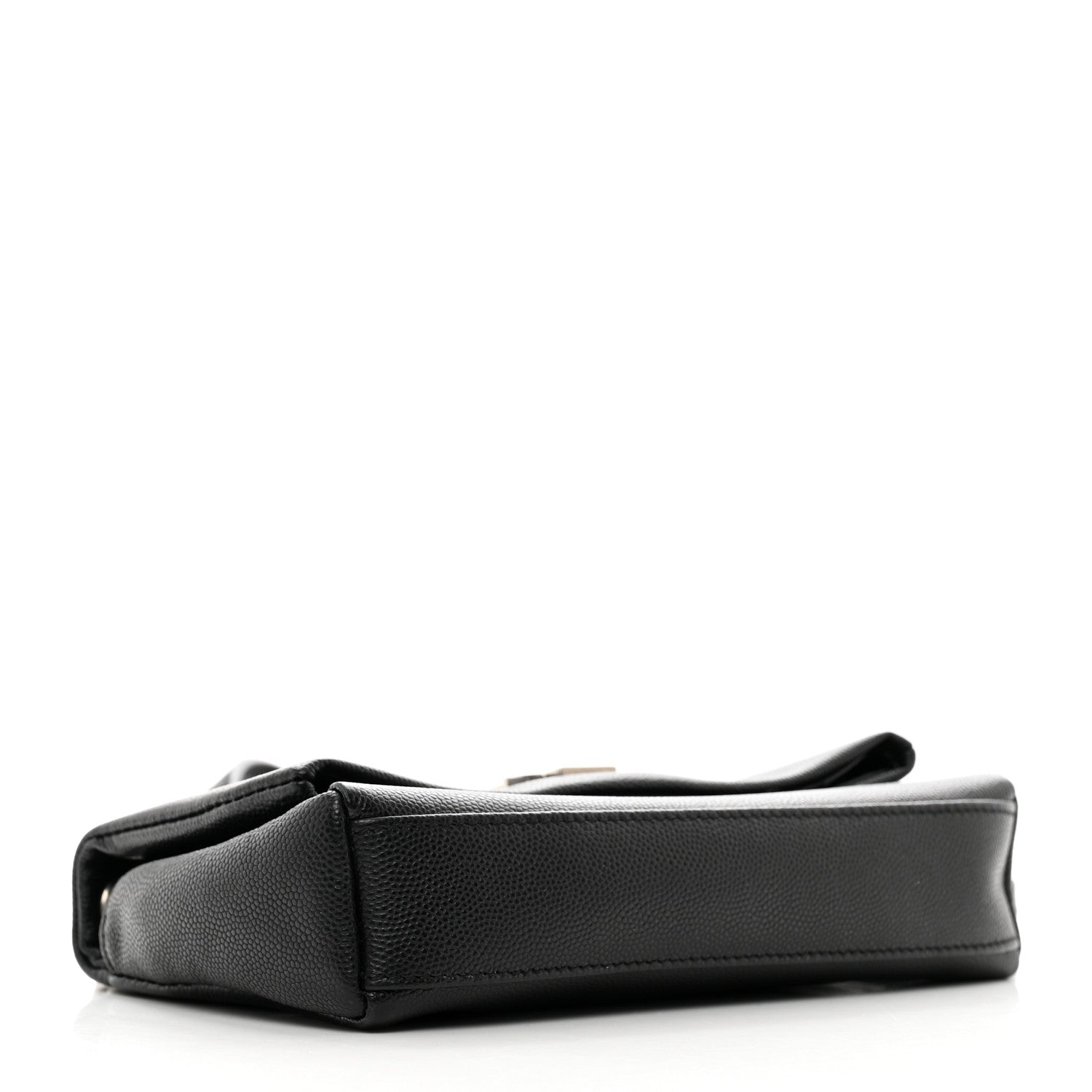 Saint Laurent Grain De Poudre Monogram Toy West Hollywood Fold-Over Bag Black 4 of 10
