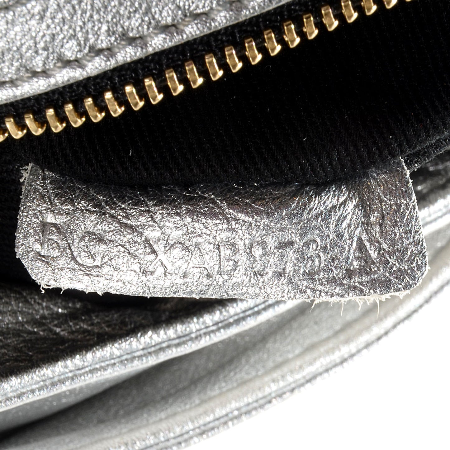 Metallic Nappa Large Nuage Bow Hobo Silver