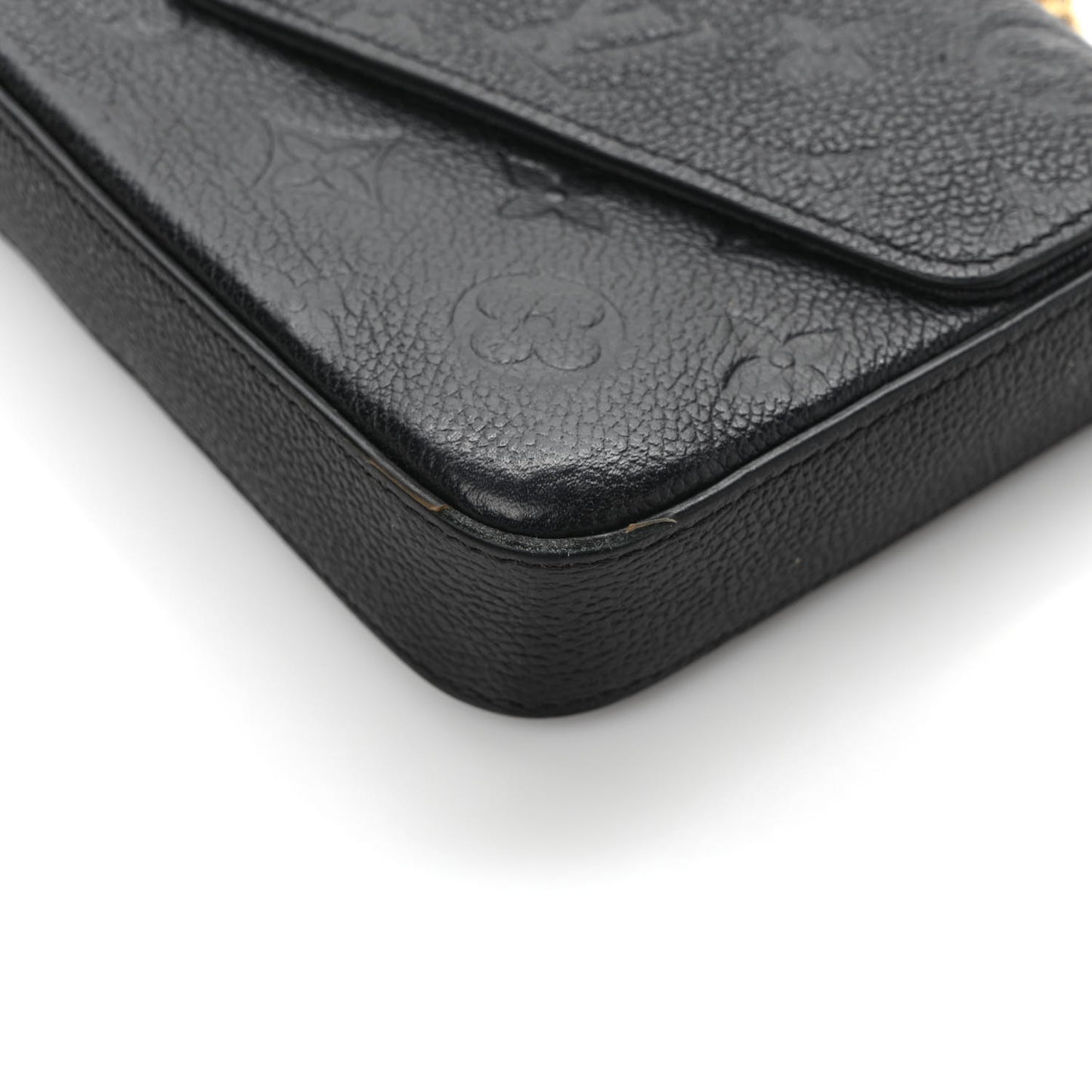 Empreinte Pochette Felicie Chain Wallet Black