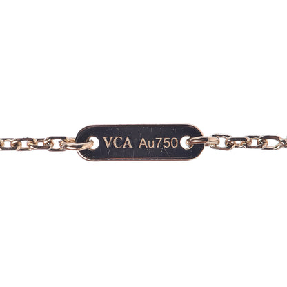 Van Cleef & Arpels 18K Yellow Gold Mother of Pearl Sweet Alhambra Butterfly Bracelet 5 of 6