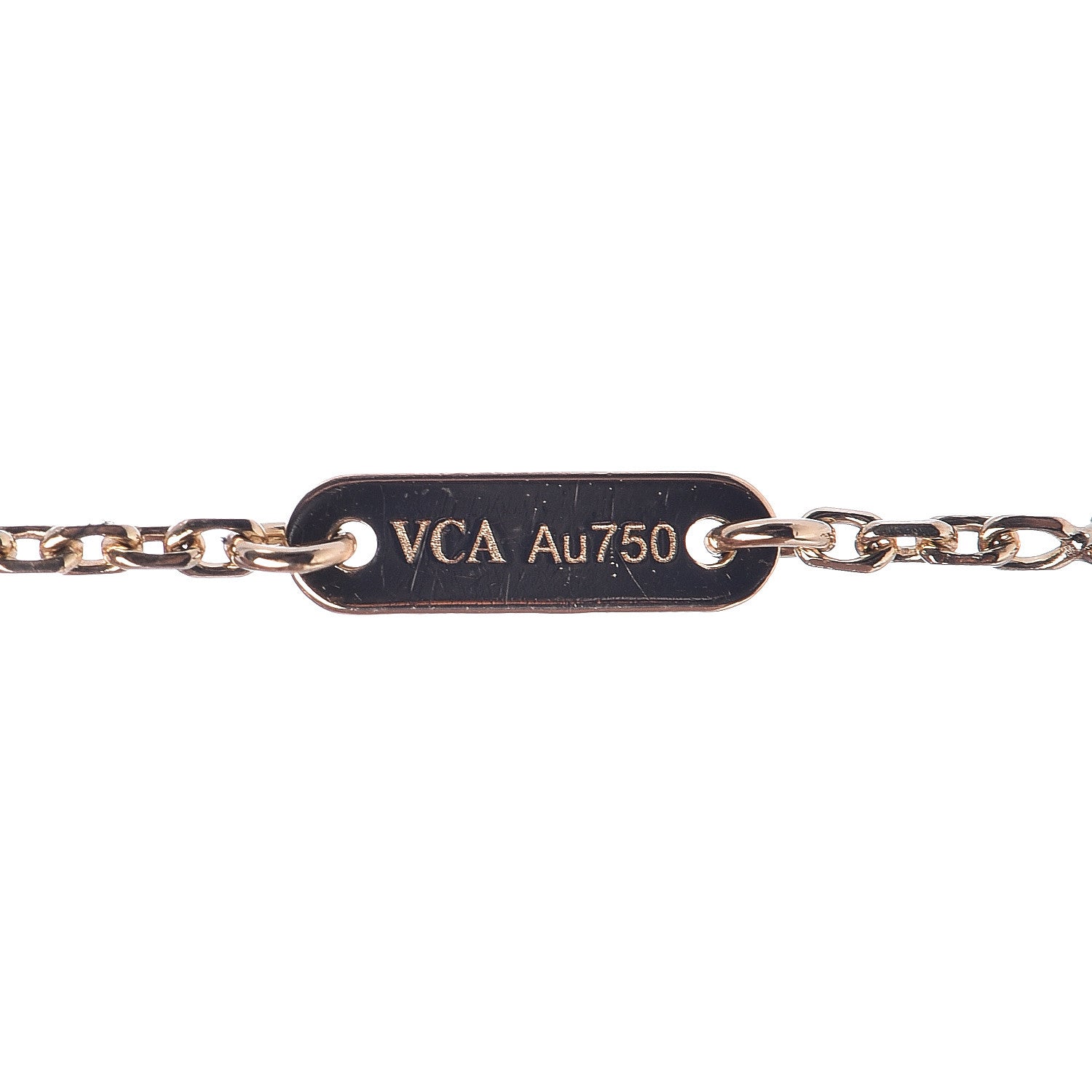 Van Cleef & Arpels 18K Yellow Gold Mother of Pearl Sweet Alhambra Butterfly Bracelet 5 of 6