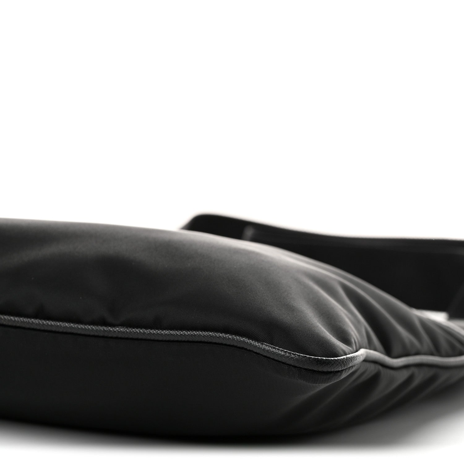 Prada Nylon Vela Flat Messenger Bag Black 10 of 10