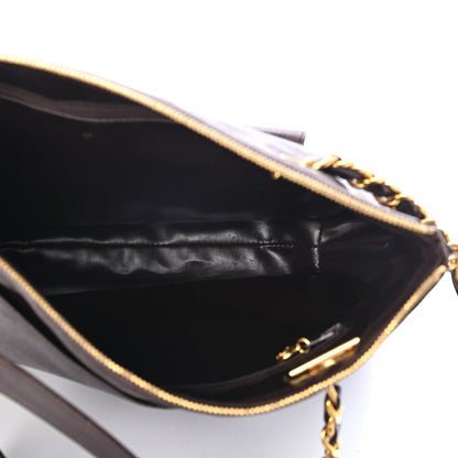 Chanel Caviar Flap Shoulder Bag Brown 4 of 4