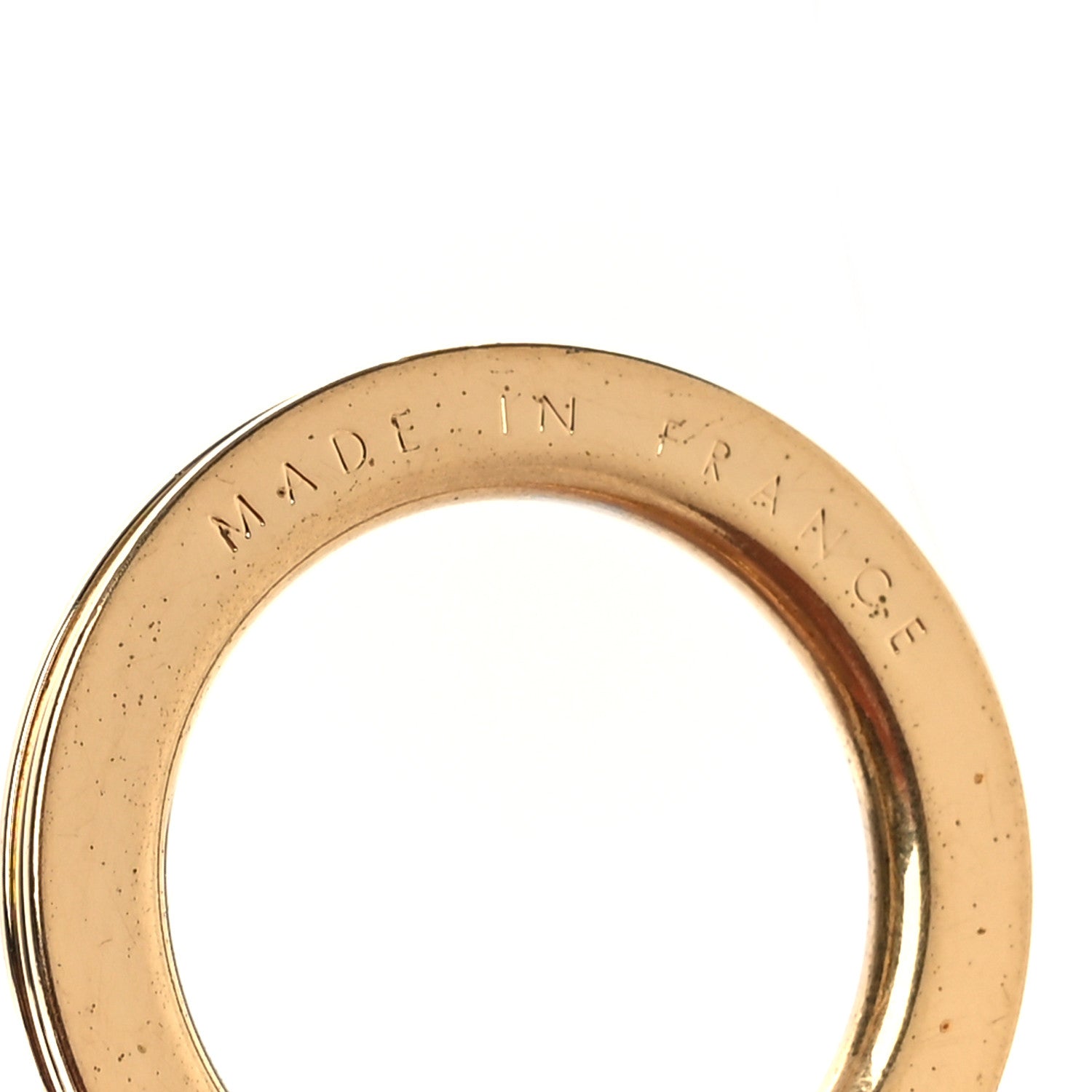 Louis Vuitton Pochette Extender Key Ring Gold 3 of 3