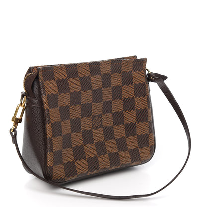 Louis Vuitton Damier Ebene Trousse Make Up Bag Pochette 2 of 10