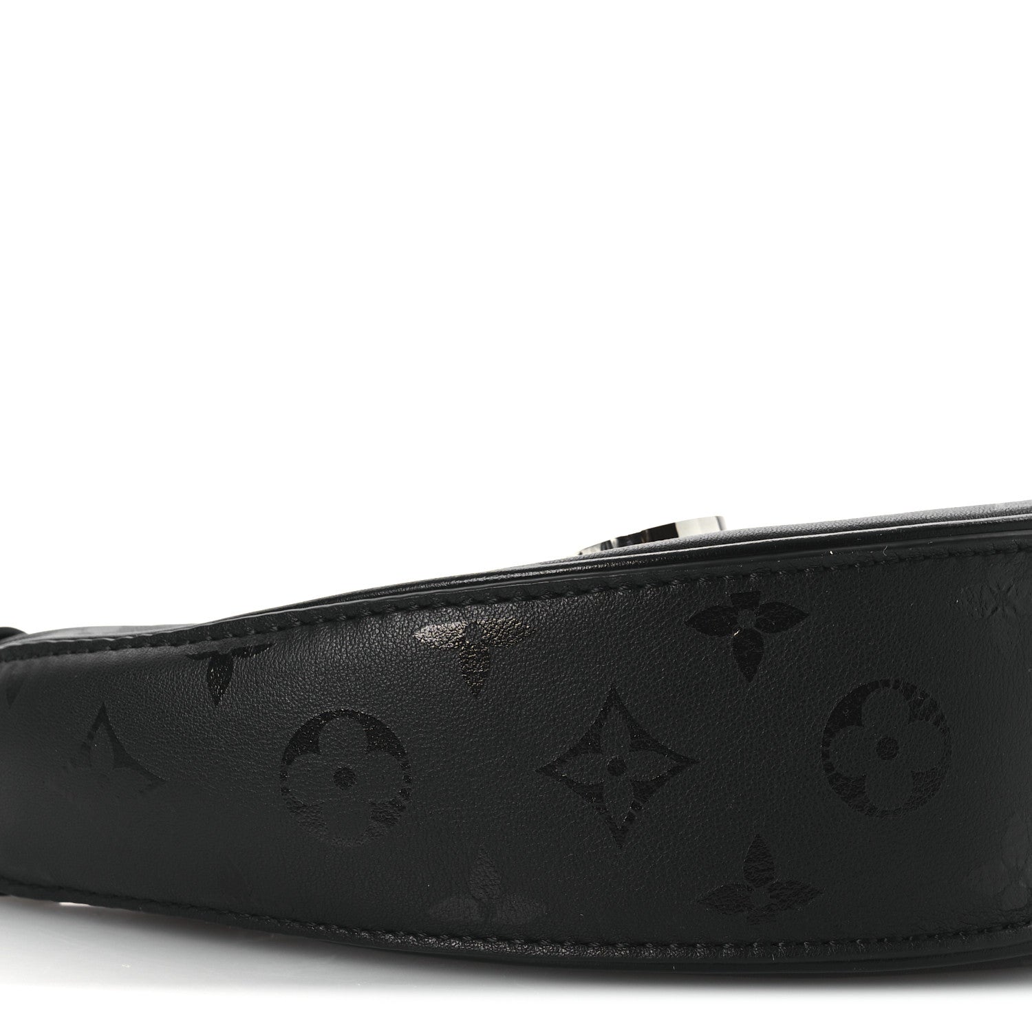Louis Vuitton Calfskin Monogram Loop H27 Black 8 of 10