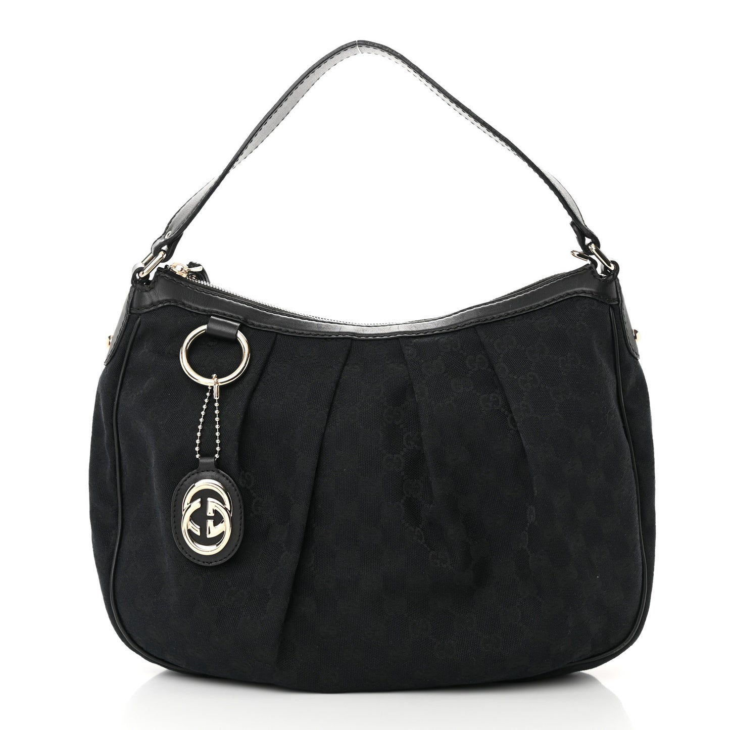 Monogram Medium Sukey Hobo Black