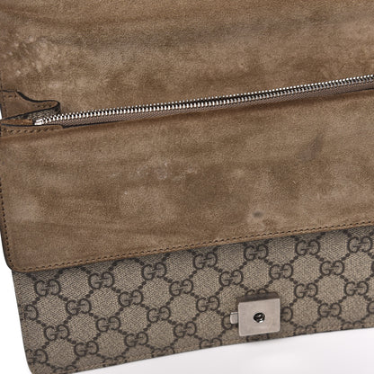 Gucci GG Supreme Monogram Small Dionysus Shoulder Bag Taupe 8 of 15