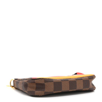 Louis Vuitton Damier Ebene 2015 Christmas Animation Mini Pochette Accessories 4 of 10