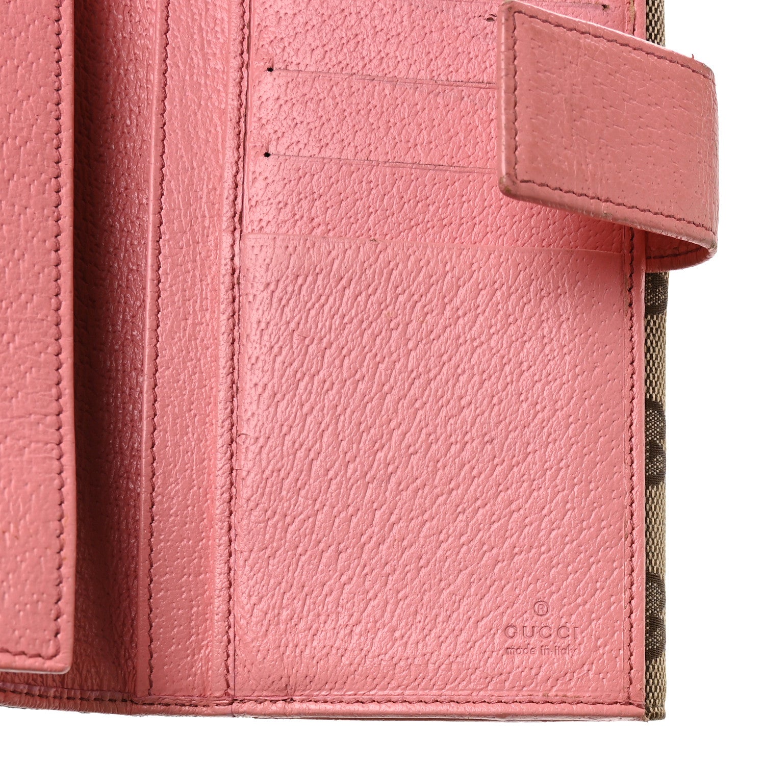Gucci Monogram Eclipse Continental Wallet Pink 6 of 8