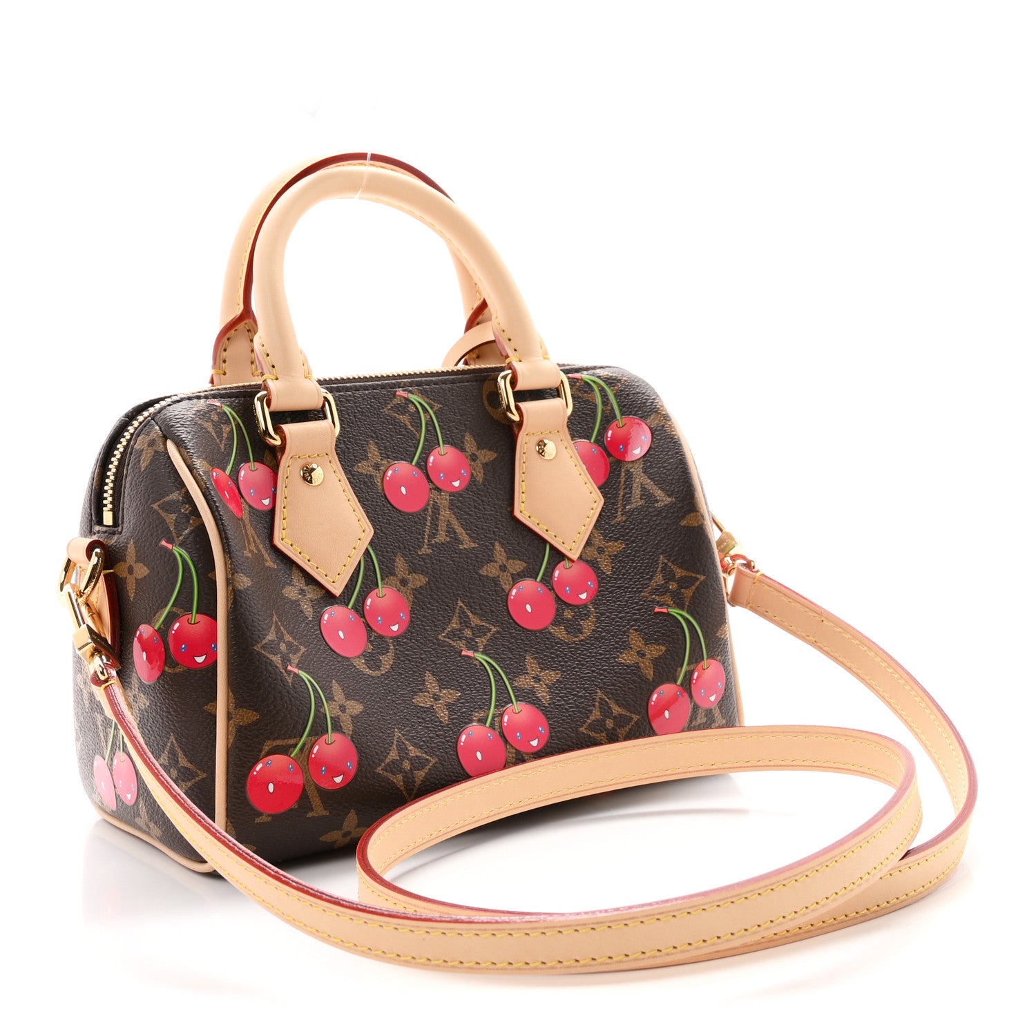 Louis Vuitton LV X TM Monogram Cerises Speedy Bandouliere 20 3 of 10