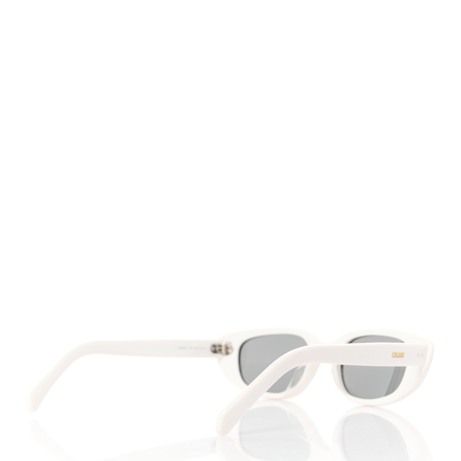 Celine Acetate Cat Eye Sunglasses CL40095U White 4 of 8