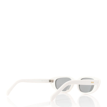 Celine Acetate Cat Eye Sunglasses CL40095U White 4 of 8