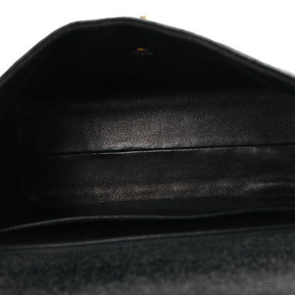 Chanel Caviar Quilted Jumbo Kelly Flap Black 5 of 11