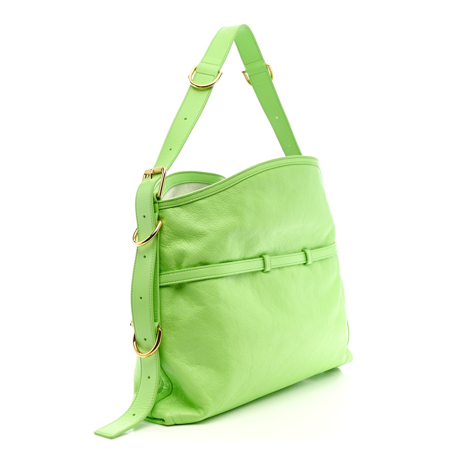 Givenchy Calfskin Medium Voyou Bag Green 3 of 10