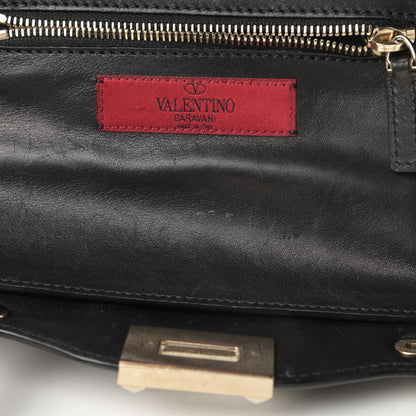 Valentino Garavani Vitello Small Rockstud Tote Black 11 of 16