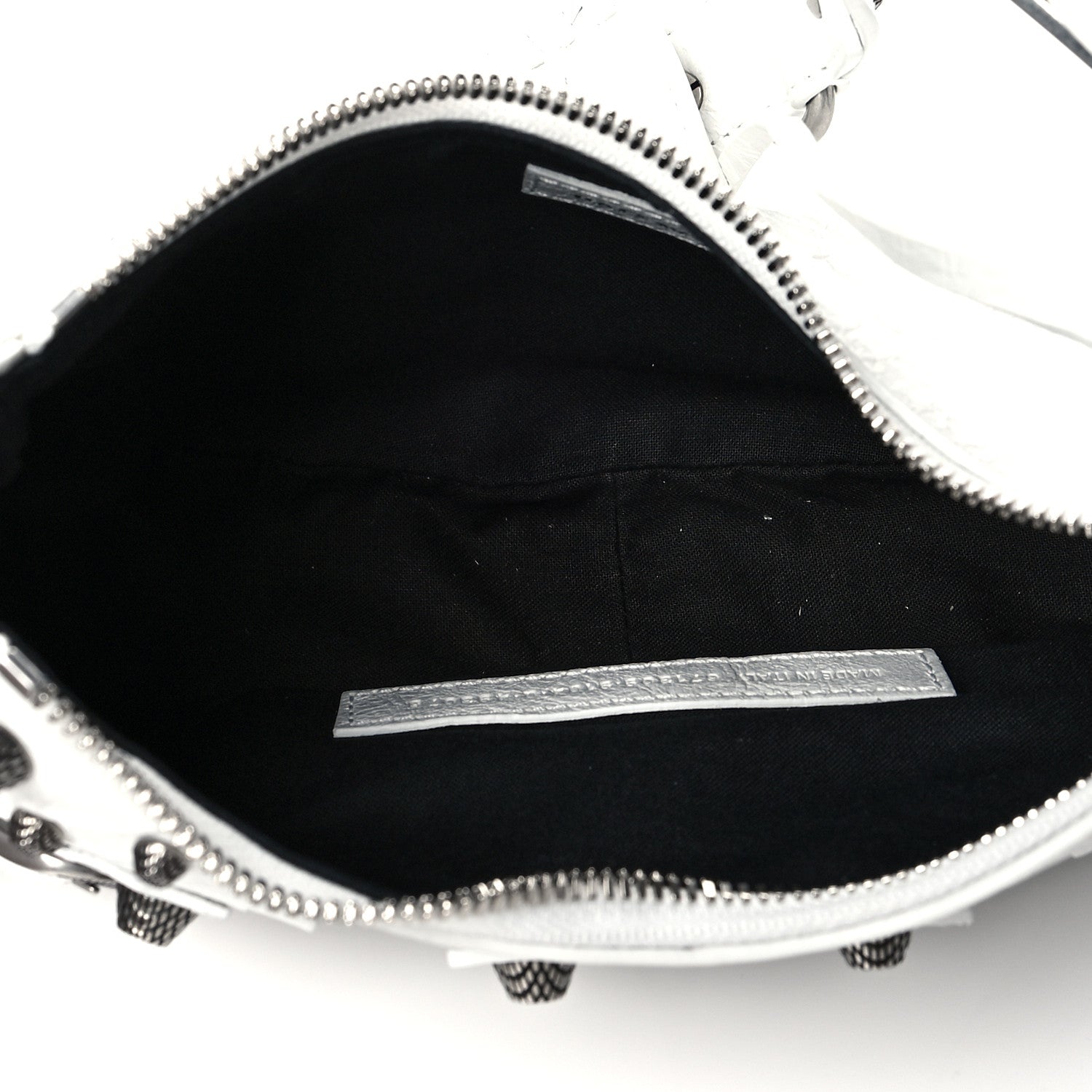Balenciaga Agneau Arena Le Cagole Shoulder Bag XS Optic White 6 of 11