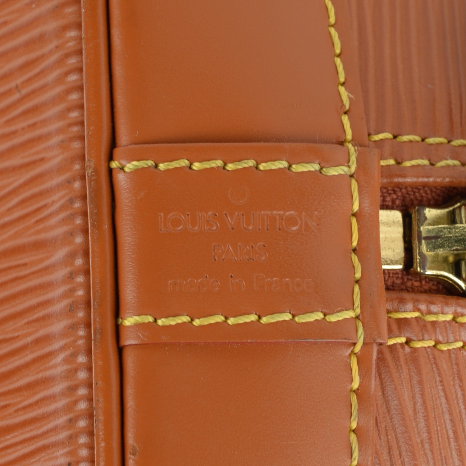 Louis Vuitton Epi Alma PM Cipango 7 of 10