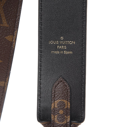 Louis Vuitton Monogram Bandouliere Shoulder Strap Black 3 of 5