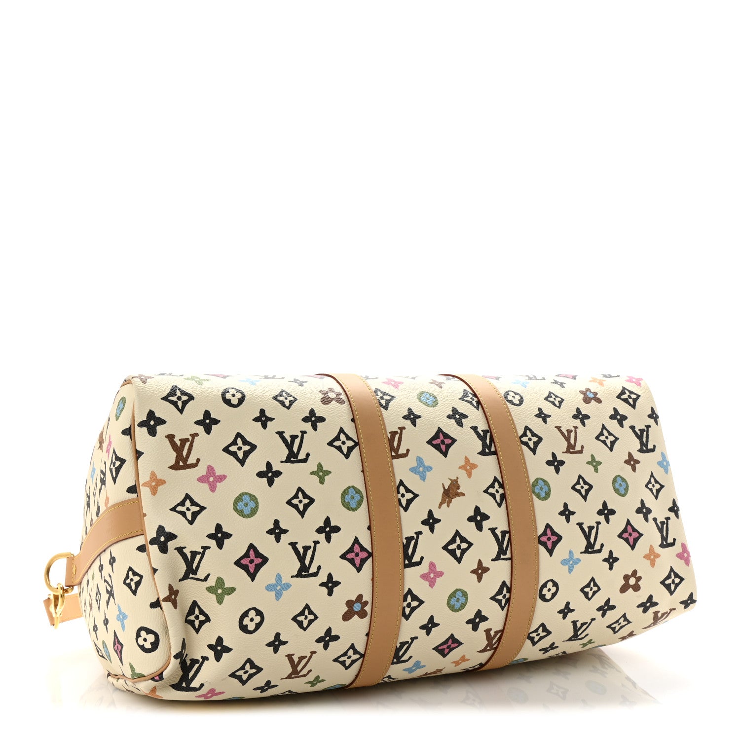 Louis Vuitton Monogram Craggy Keepall Bandouliere 45 Vanilla 3 of 8