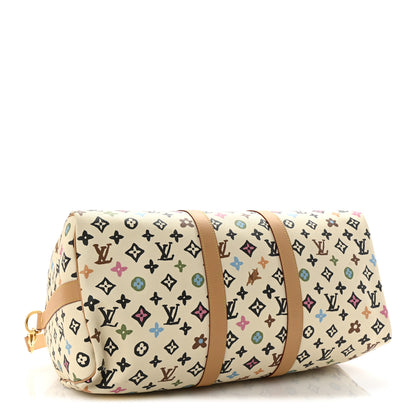 Louis Vuitton Monogram Craggy Keepall Bandouliere 45 Vanilla 3 of 8