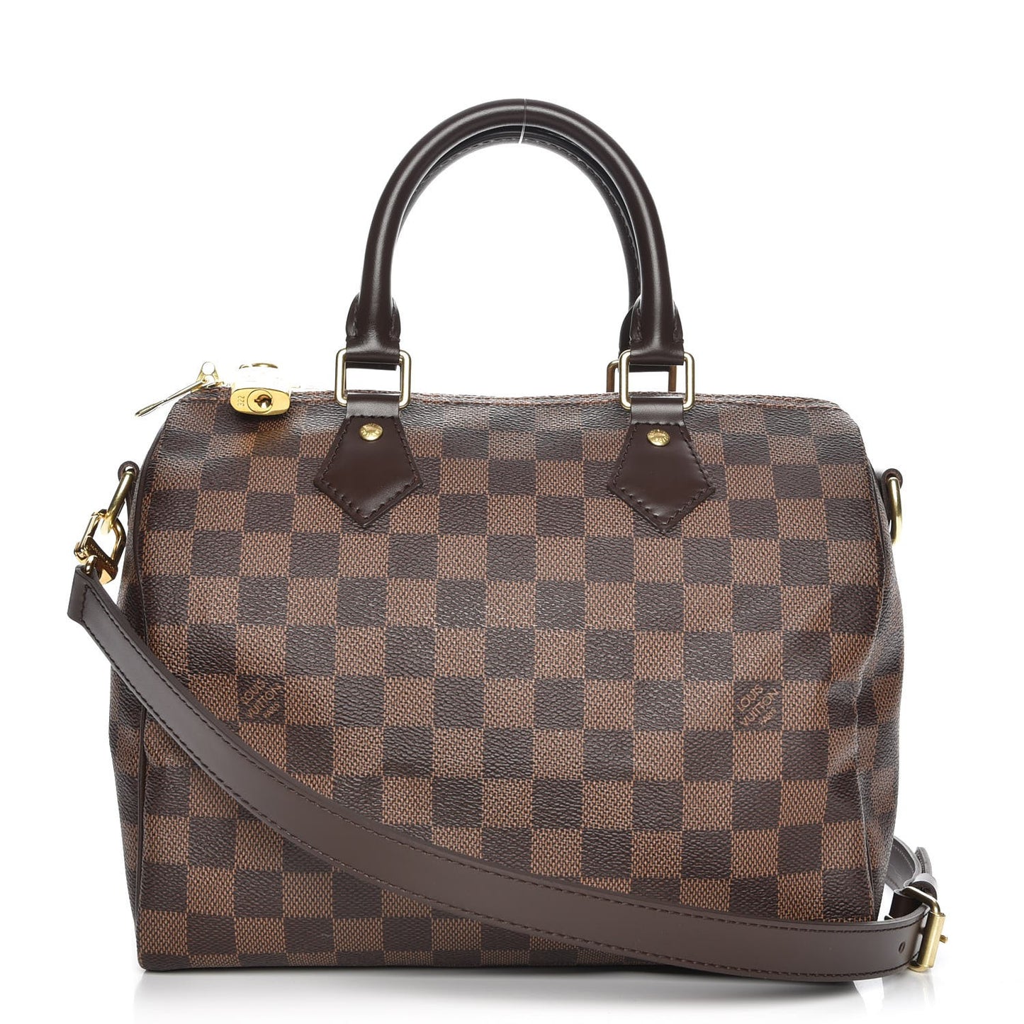 Damier Ebene Speedy Bandouliere 25