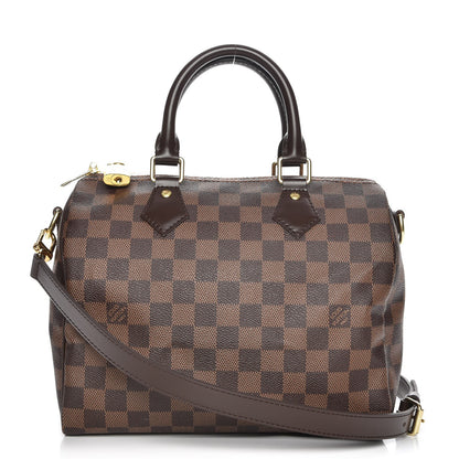 Louis Vuitton Damier Ebene Speedy Bandouliere 25 1 of 8