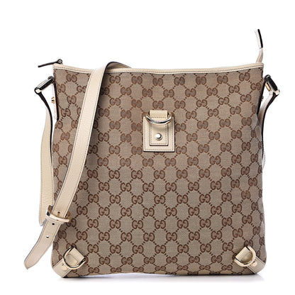 Gucci Monogram Abbey Messenger Bag Off White 1 of 11