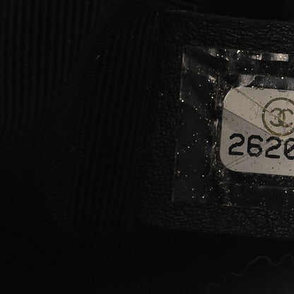 Chanel Calfskin Chevron Quilted Small Boy Flap Black 7 of 12