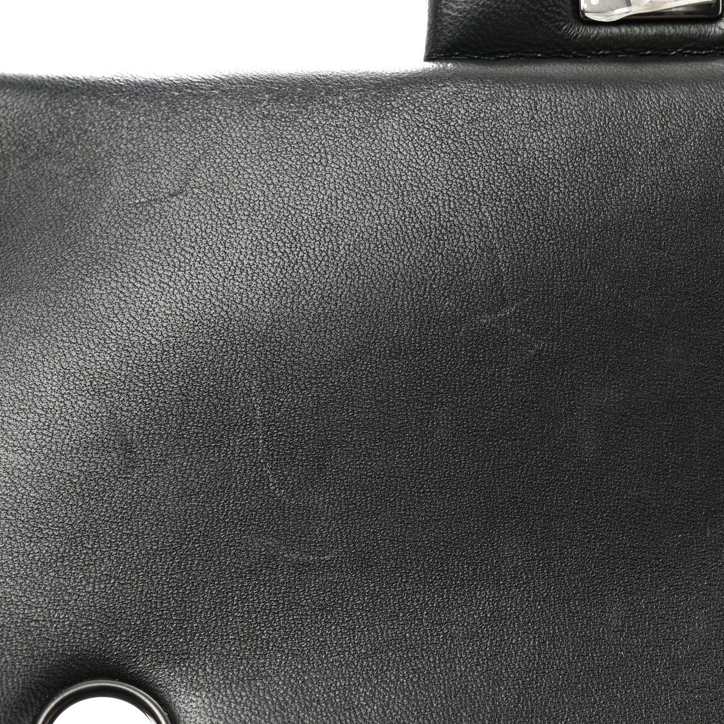 Lambskin Quilted Mini Rectangular Flap So Black