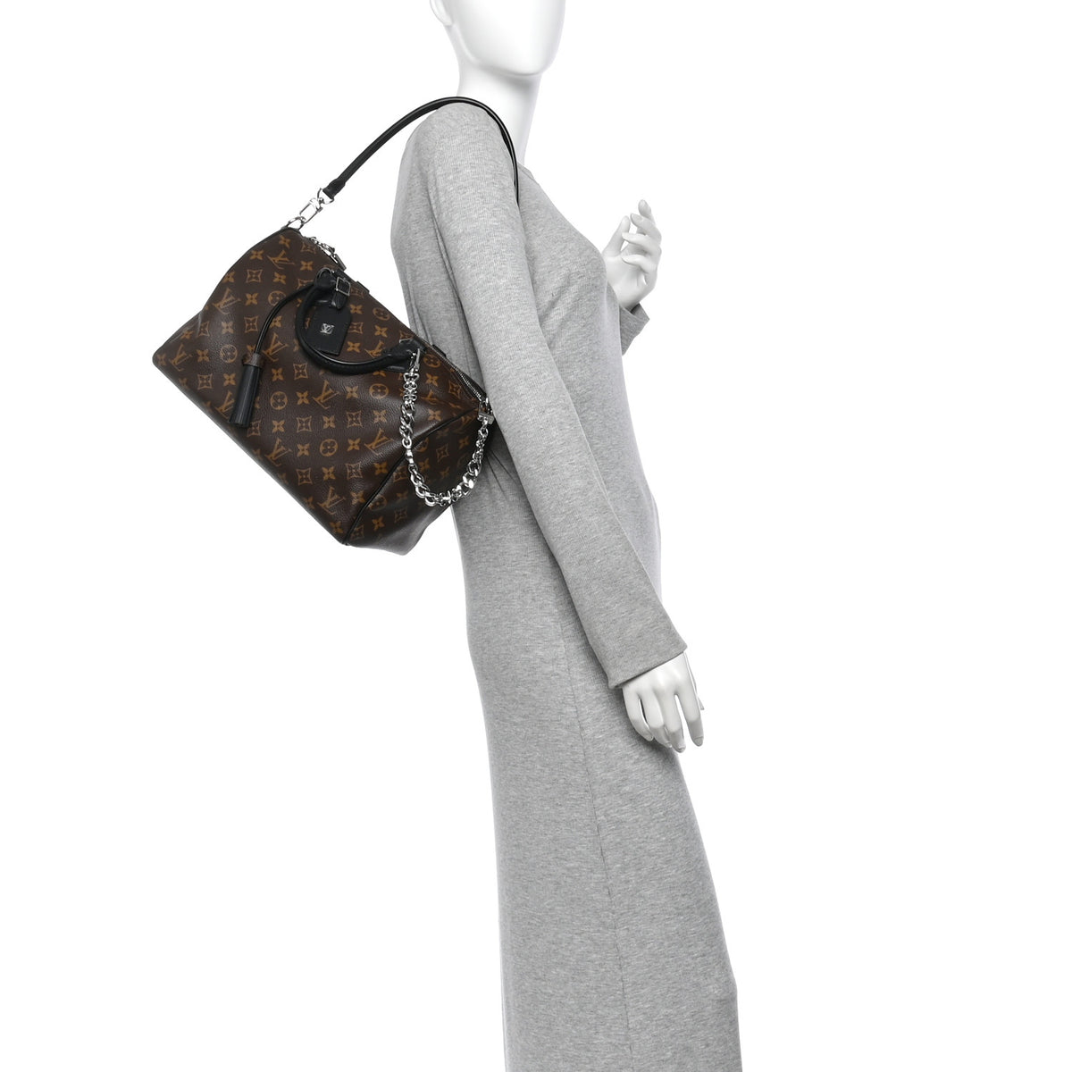 Louis Vuitton Monogram Speedy Soft 30 Dark 2 of 9