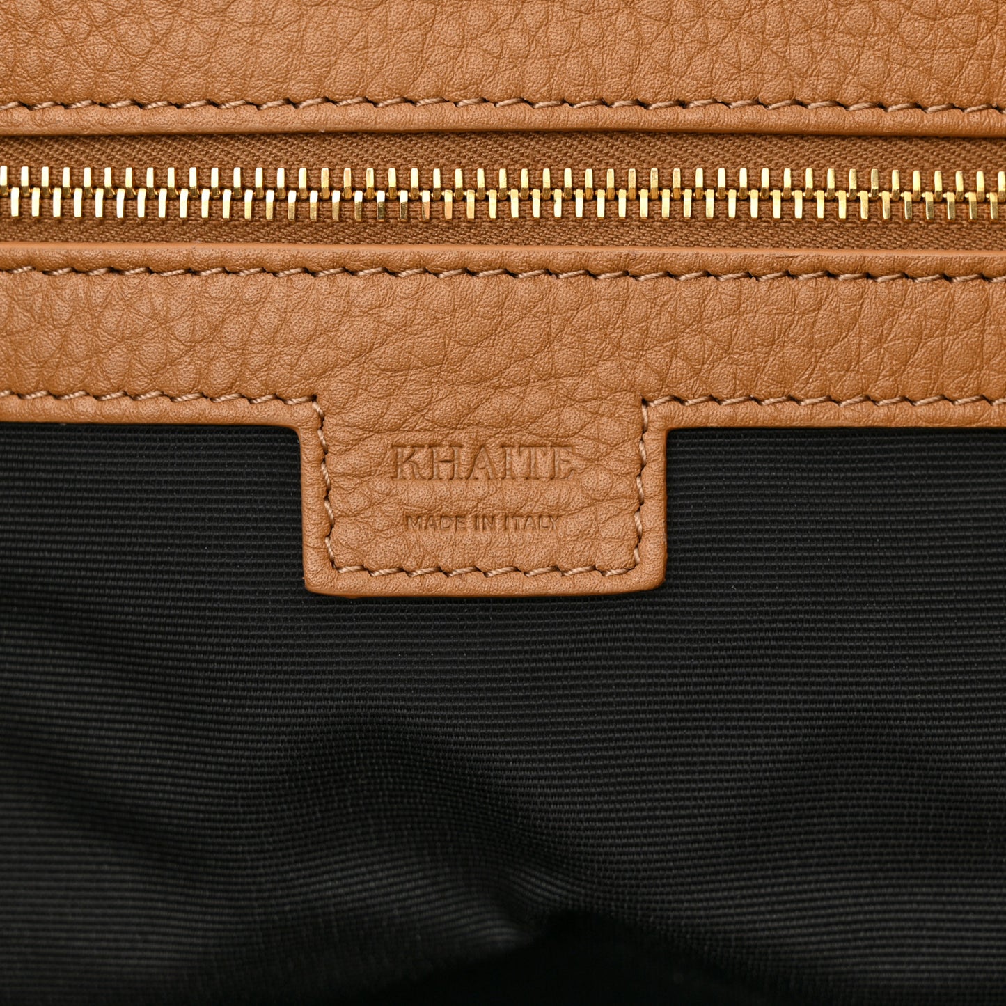Pebbled Calfskin Medium Amelia Tote Nougat
