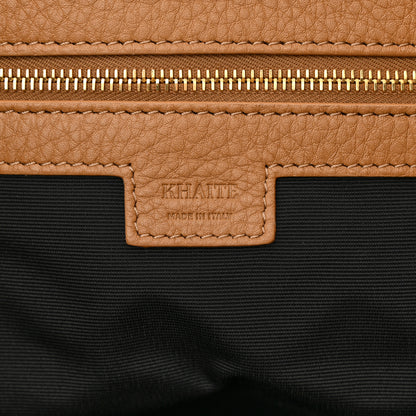 Khaite Pebbled Calfskin Medium Amelia Tote Nougat 6 of 9