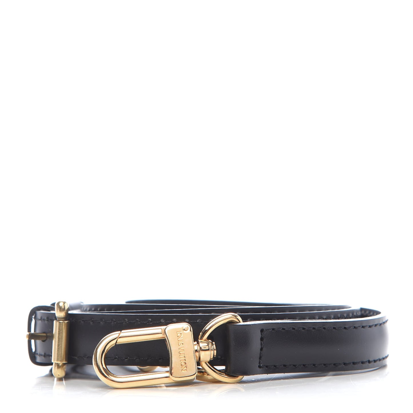 Calfskin 16mm Adjustable Shoulder Strap Black