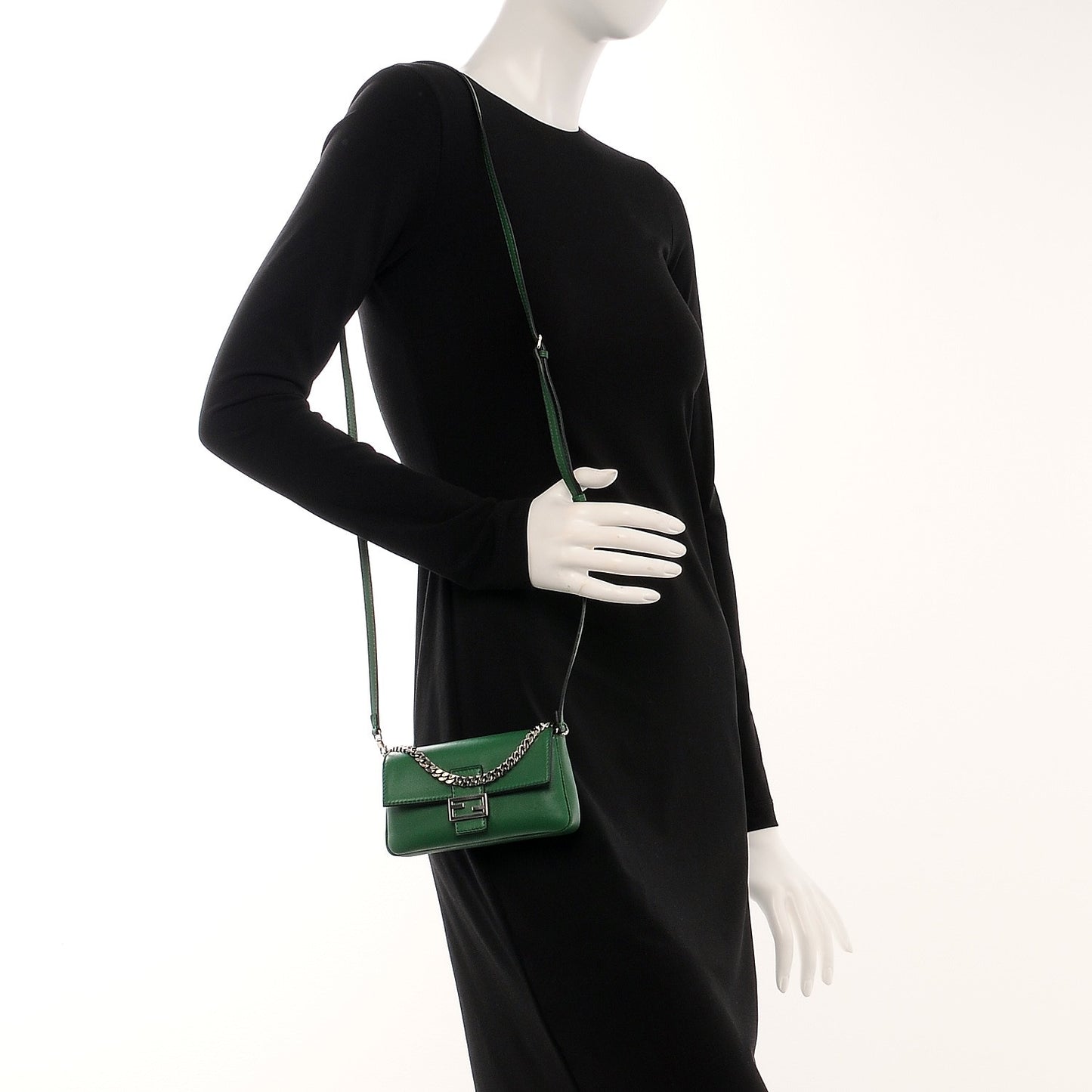 Nappa Micro Baguette Verde